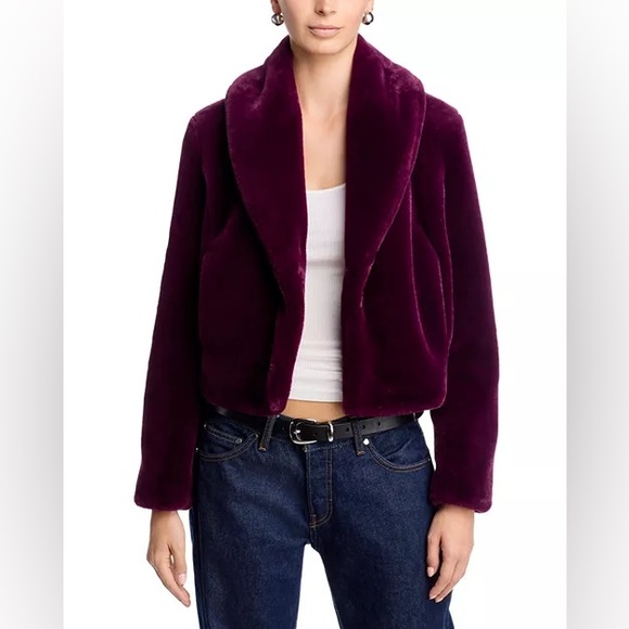 BLANKNYC Shawl Collar Faux Fur Coat - Picture 5 of 7